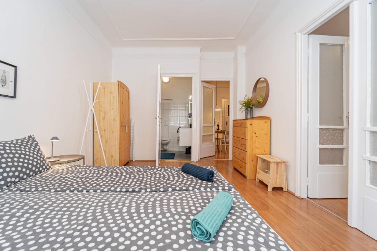 Central&Cozy Balcony!3Bdr 2Bth Budapeste Exterior foto